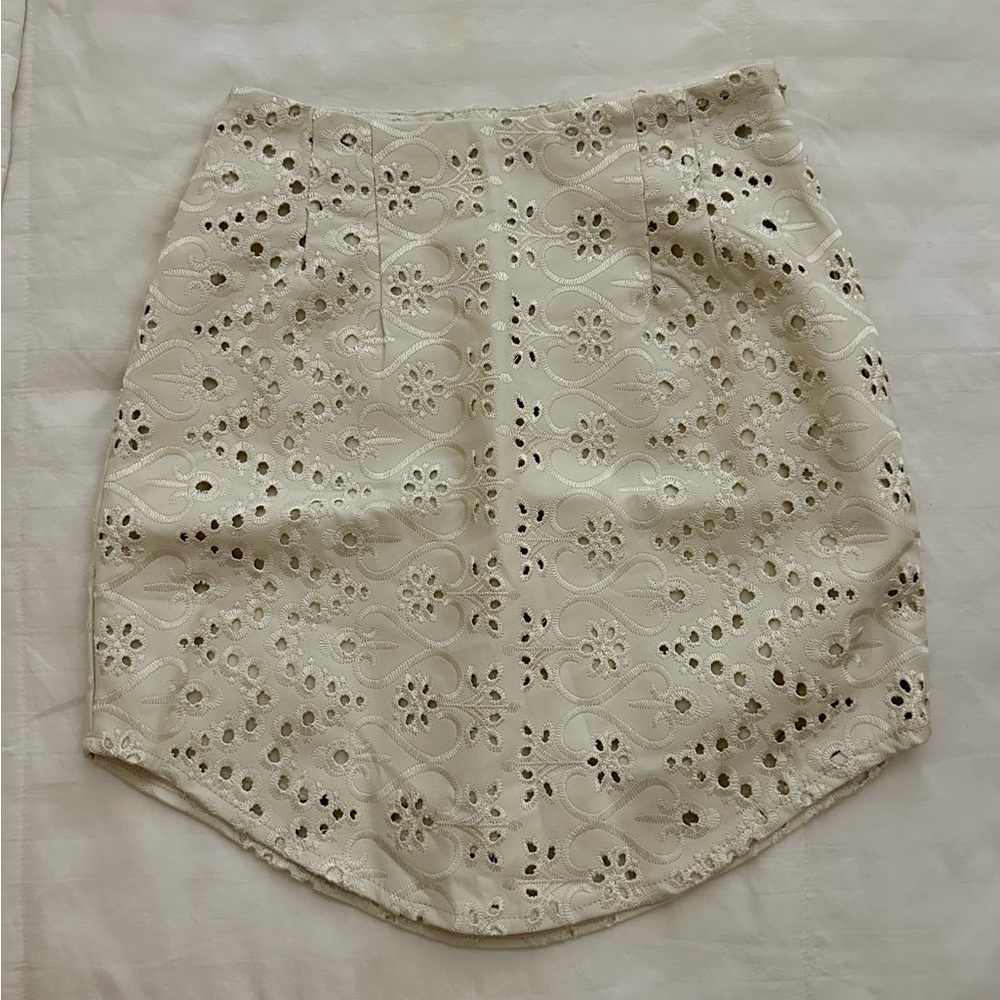 Bishop and Young Eyelet Skirt